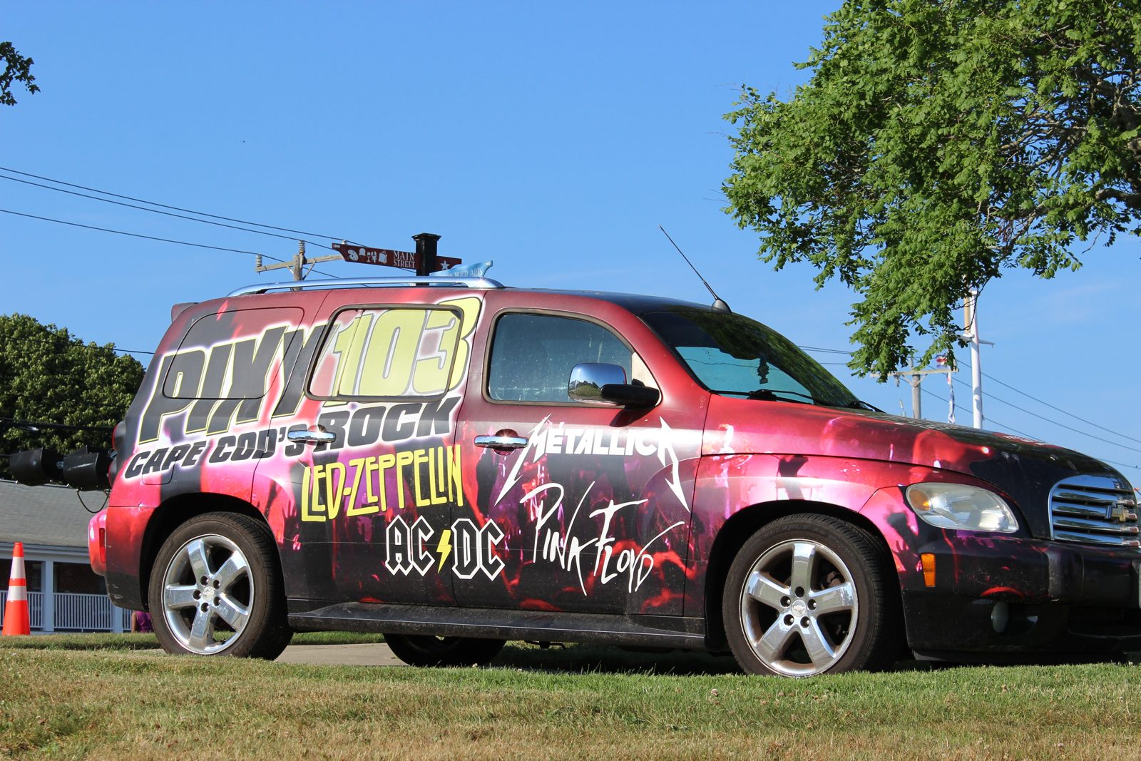 PIXY 103 vehicle at the event